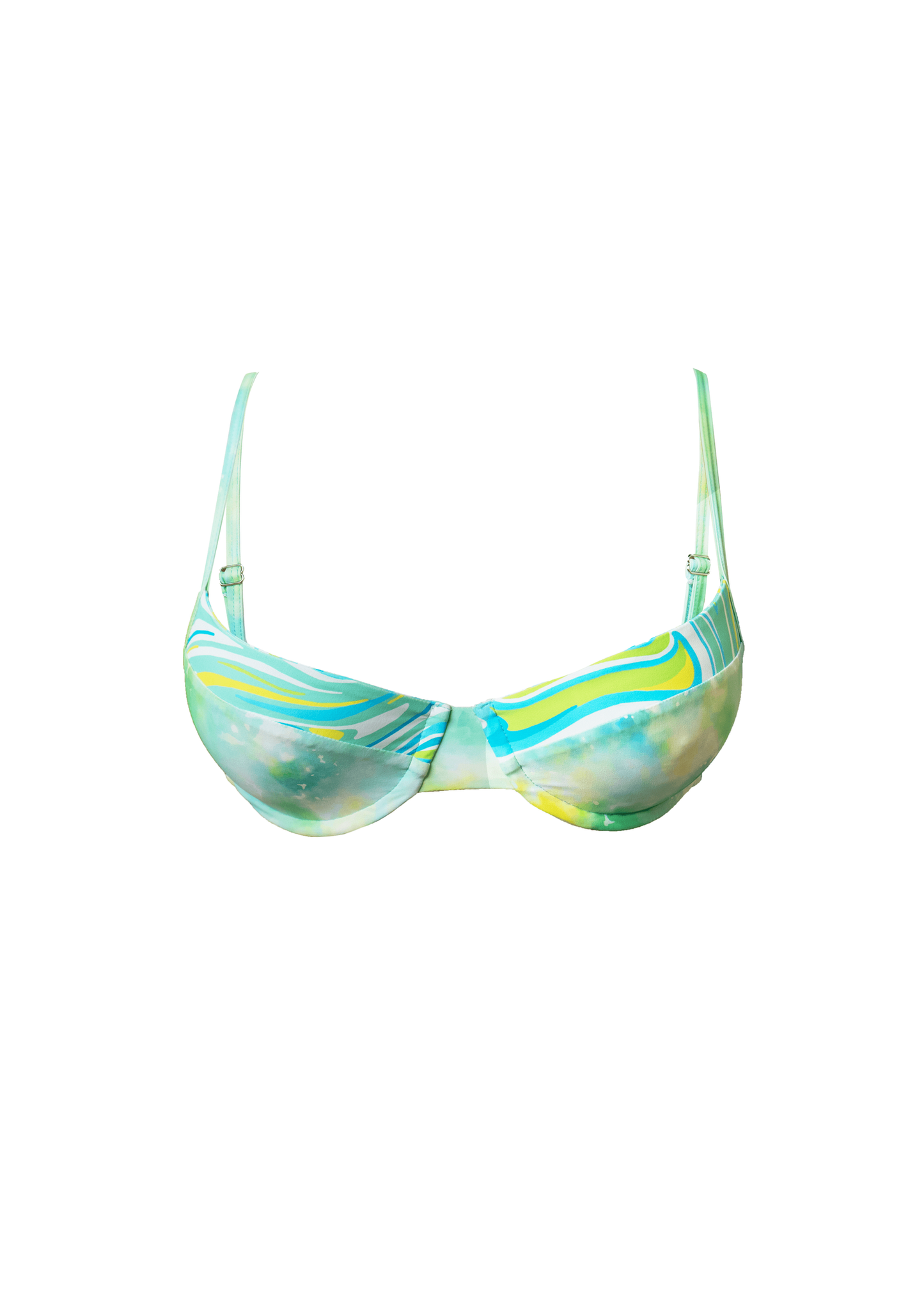 Newport Bikini Bra - Swirl/ Tie-Dye