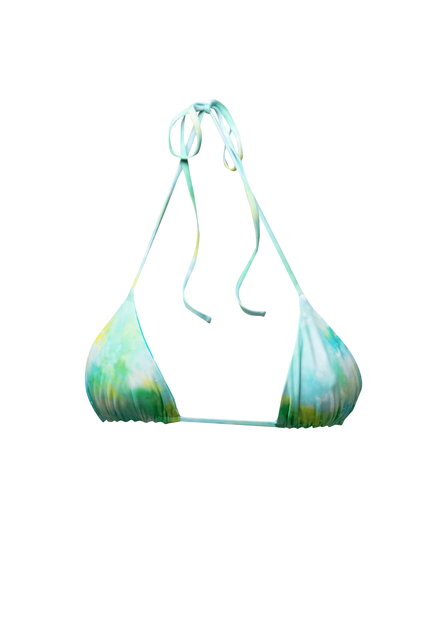 Laguna Triangle Bikini Top - Swirl/ Tie-Dye