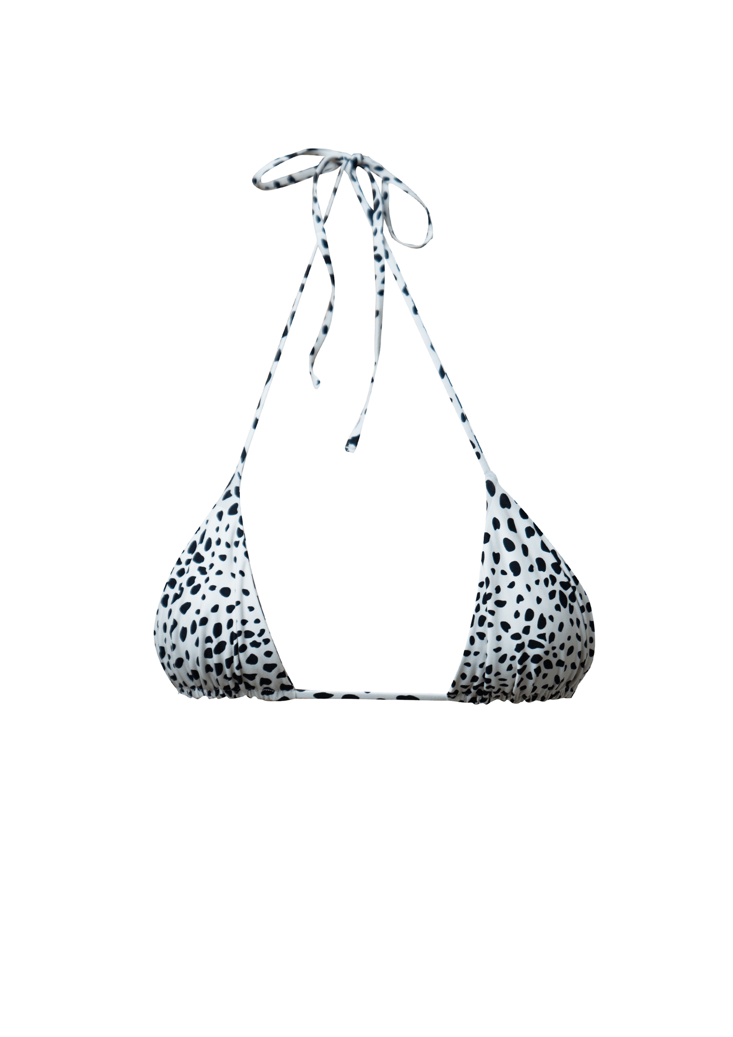 Laguna Triangle Bikini Top - Zebra/ Dalmatian