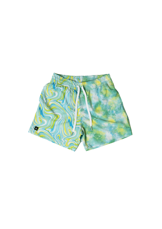 Huntington Swim Trunk - Swirl/Tie-Dye