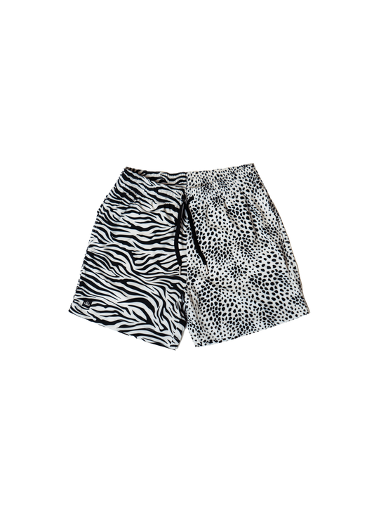 Huntington Swim Trunk - Zebra/Dalmatian