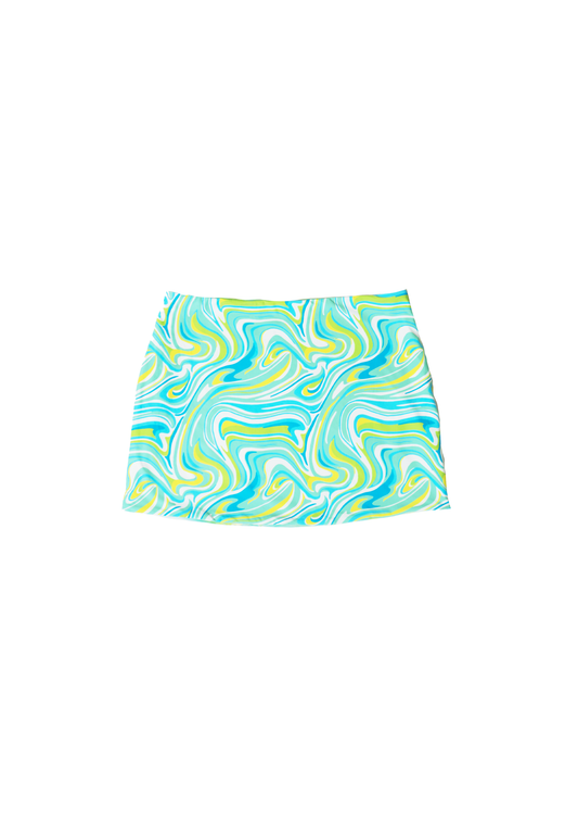 Encinitas Swim Skirt - Swirl/ Tie-Dye