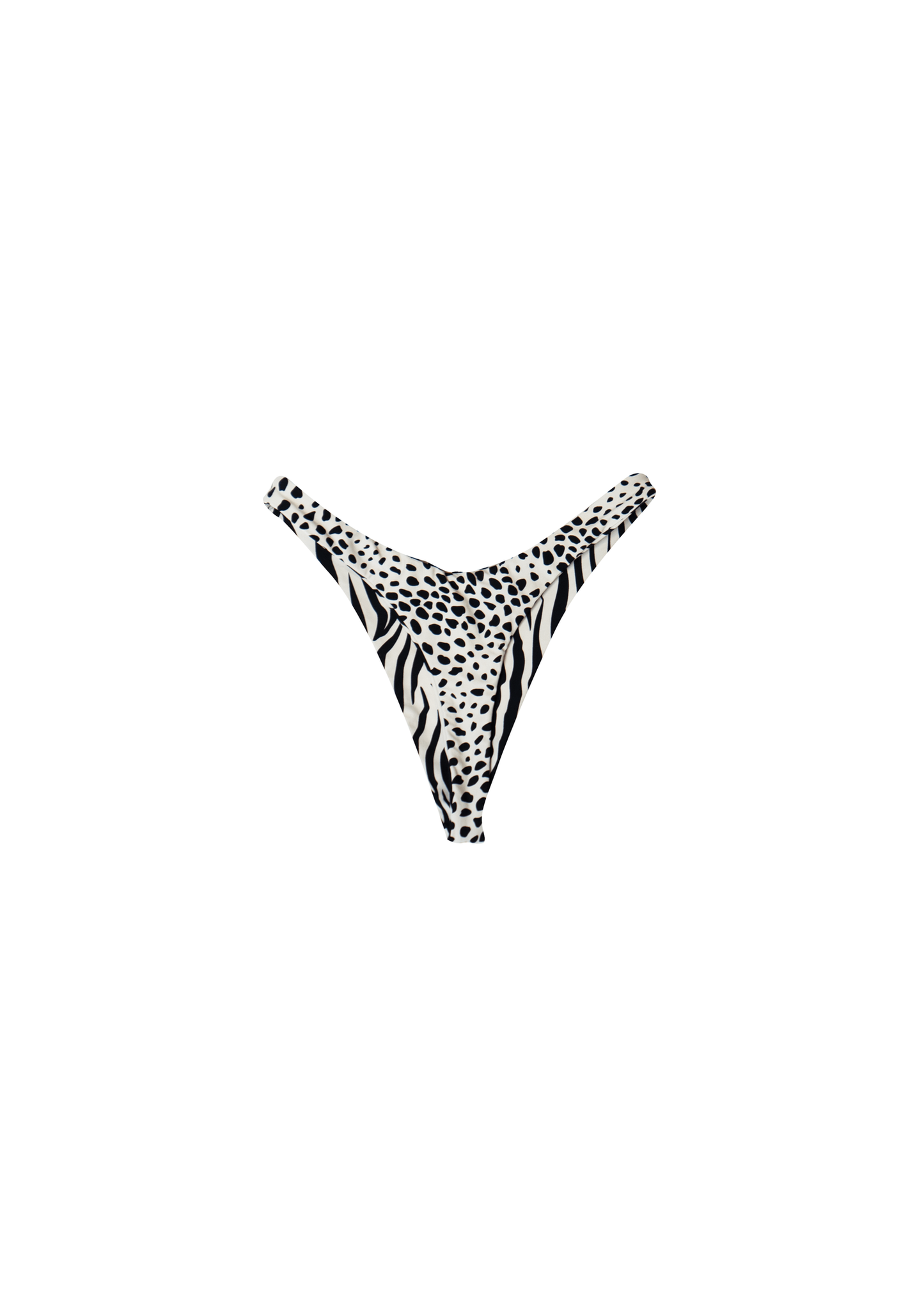 Malibu Thong - Zebra/ Dalmatian